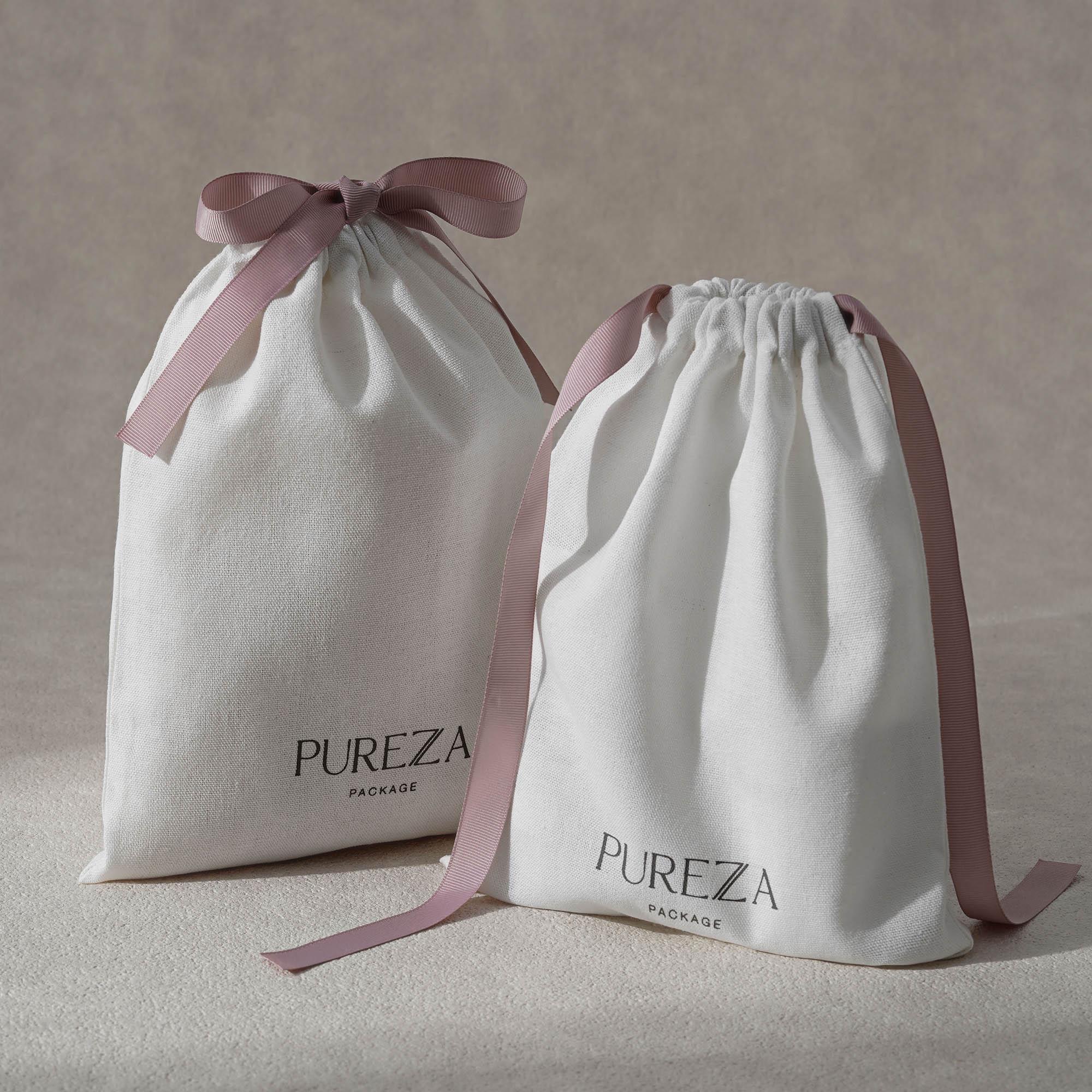 Cotton Drawstring Bag Eco-Frie - огляд і ціна Luxury Skincare Packaging