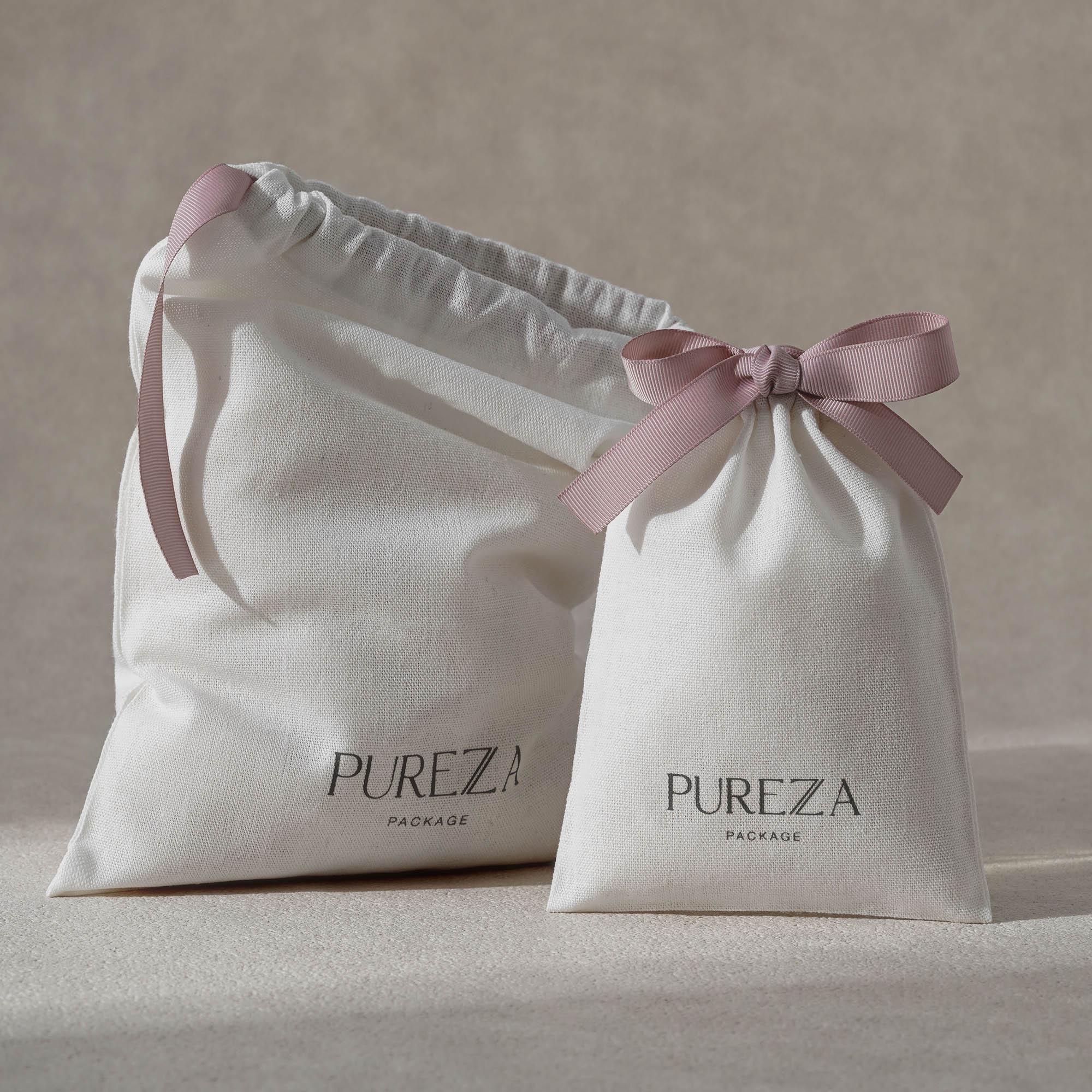Cotton Drawstring Bag Eco-Frie - огляд і ціна Luxury Skincare Packaging