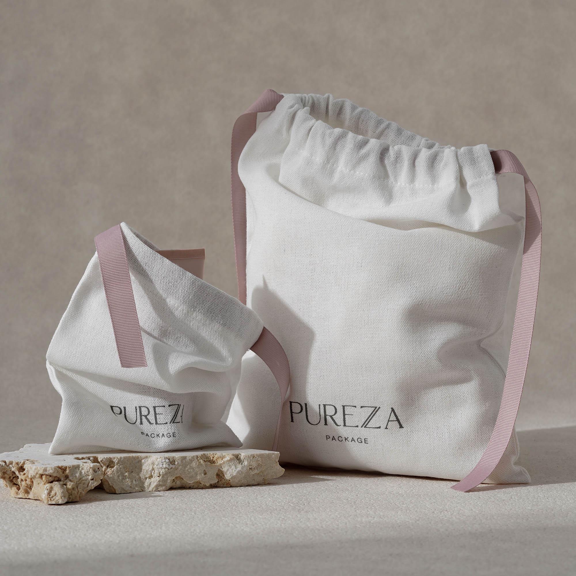 Cotton Drawstring Bag Eco-Frie - огляд і ціна Luxury Skincare Packaging