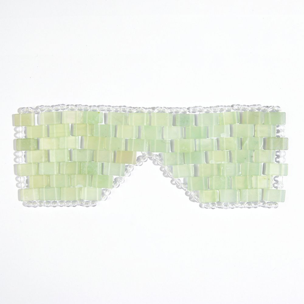 Natural Stone Xiu Jade Eye Mas - огляд і ціна Luxury Skincare Tools