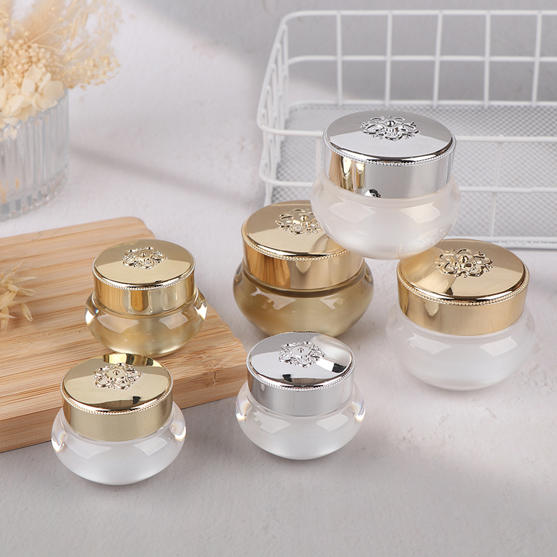 Acrylic Empty Travel Cream Jar - огляд і ціна Luxury Skincare Packaging
