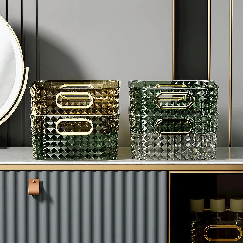 Desktop Cosmetics Storage Box  - огляд і ціна Luxury Skincare Tools