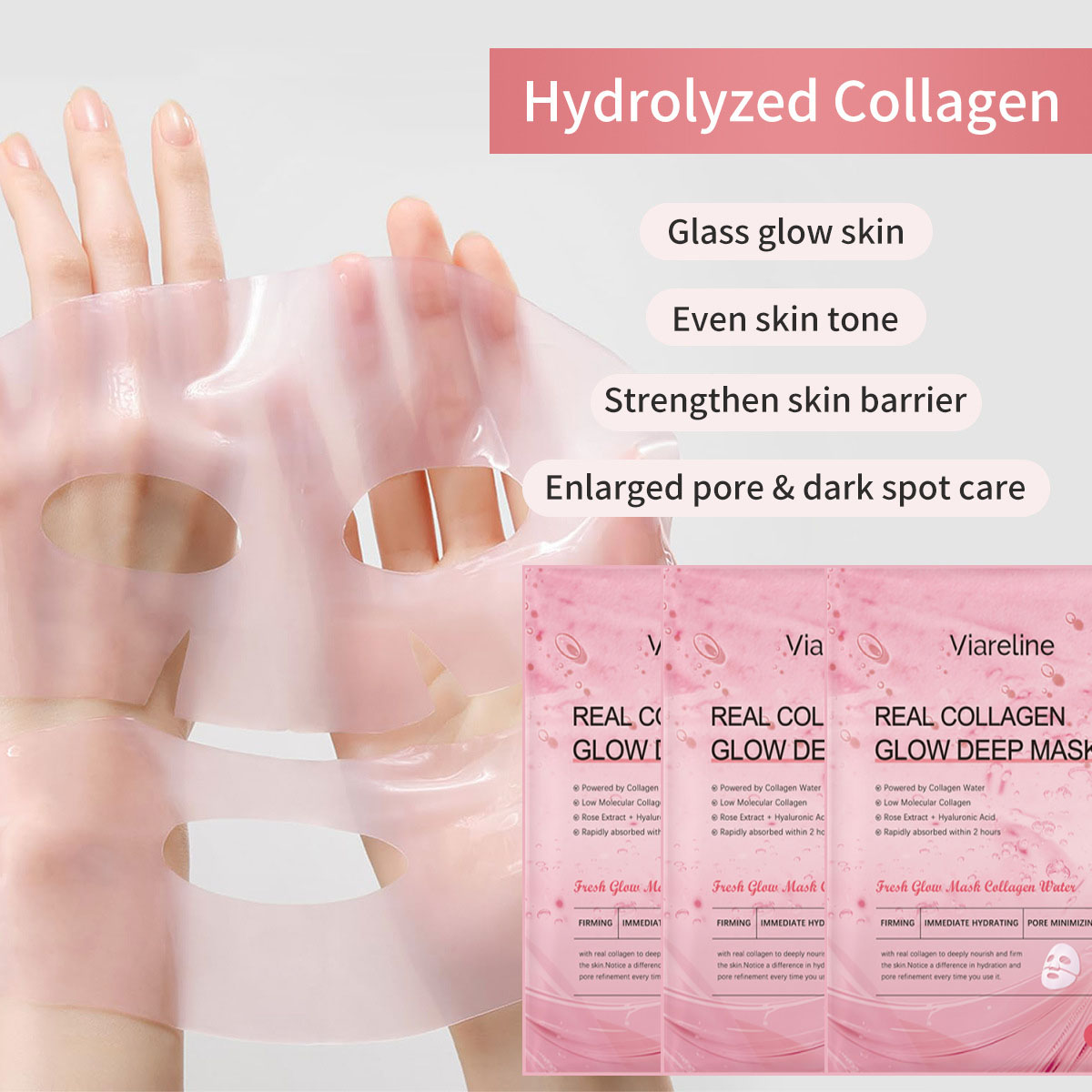 Overnight Collagen Mask Salmon - огляд і ціна Luxury Skincare Brands