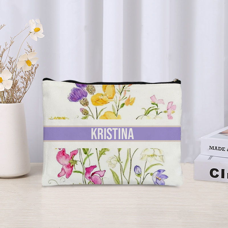 Custom Name Cosmetic Bag Trend - огляд і ціна Luxury Skincare And Makeup Brands