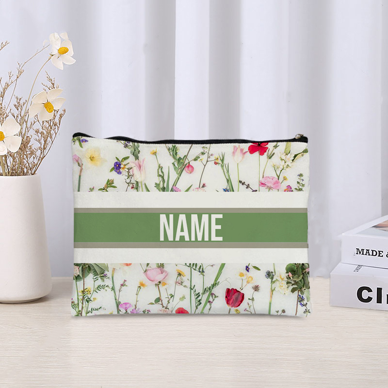 Custom Name Cosmetic Bag Trend - огляд і ціна Luxury Skincare And Makeup Brands