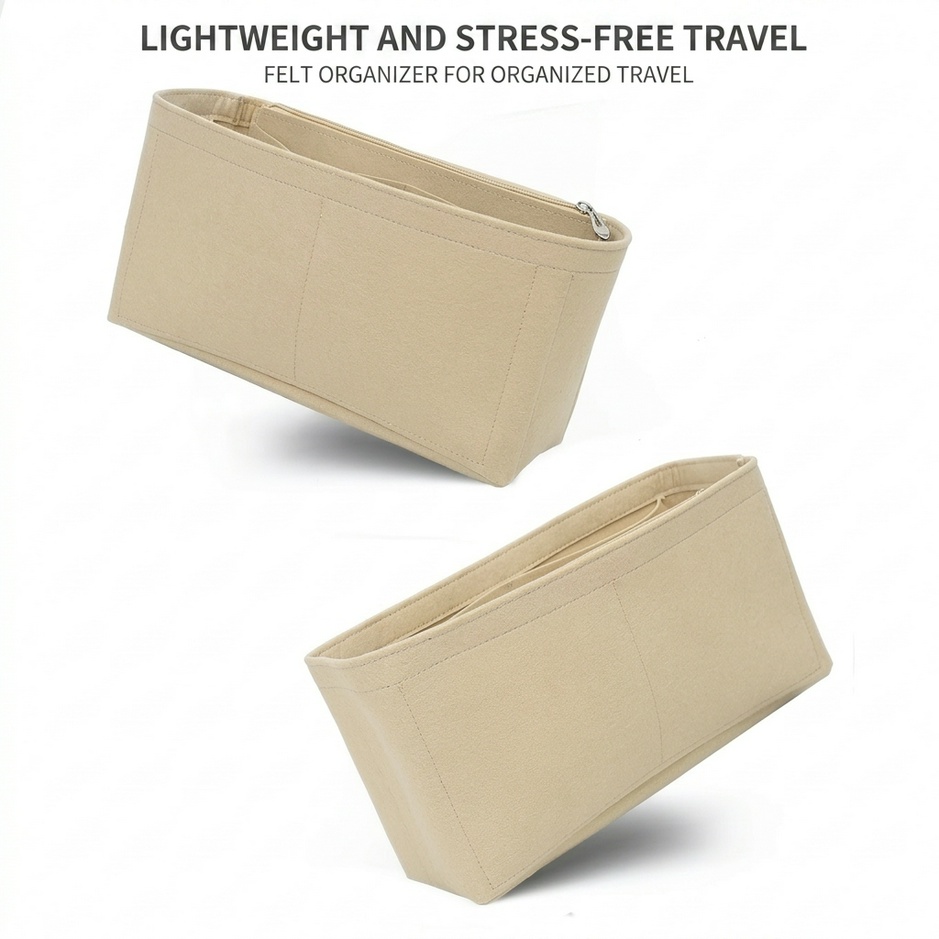 Women Felt Insert Bag Purse Or - огляд і ціна Luxury Skincare And Makeup Brands