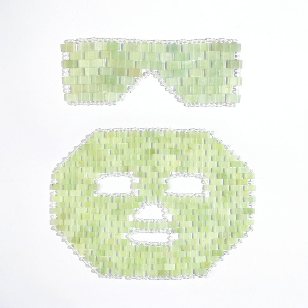 Hand Woven Xiu Jade Eye Mask N - огляд і ціна Luxury Skincare Tools