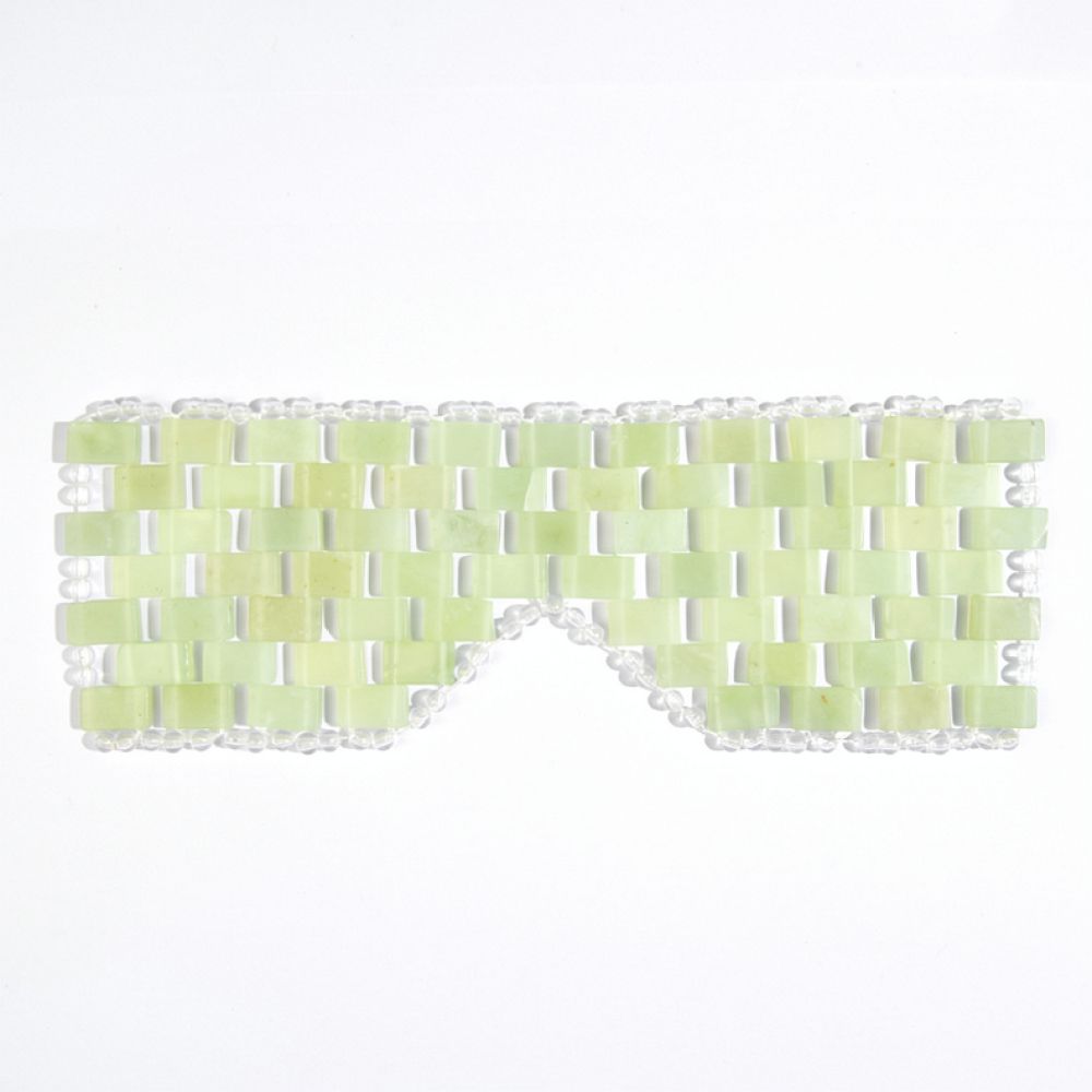 Hand Woven Xiu Jade Eye Mask N - огляд і ціна Luxury Skincare Tools